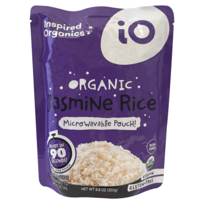 Inspired Organics Organic Jasmine Rice Microwavable Pouch