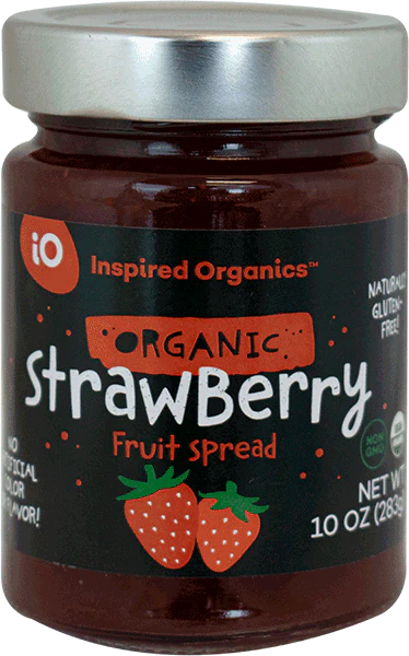 Inspired Organics Organic Strawberry Fruit Spread