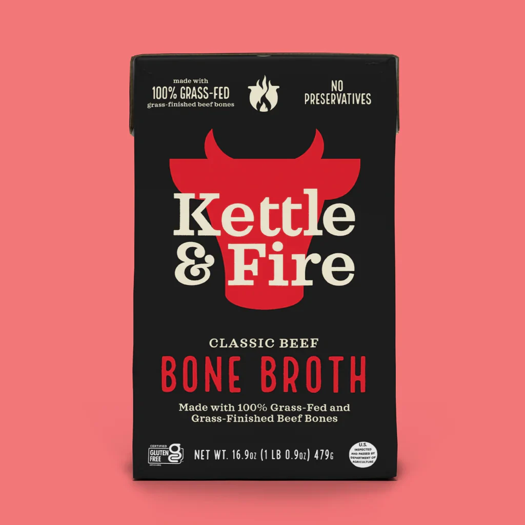 Kettle & Fire Beef Bone Broth 16.9oz