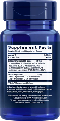 Life Extension FLORASSIST® Probiotic GI with Phage Technology - Image 2