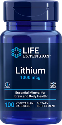 Life Extension Lithium 1000mcg