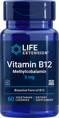 Life Extension Vitamin B12 Methylcobalamin 5000mcg