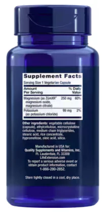 Life Extension Potassium with Extend-Release Magnesium - Image 2