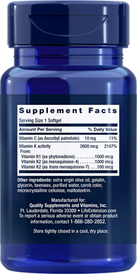 Life Extension Super K - Image 2