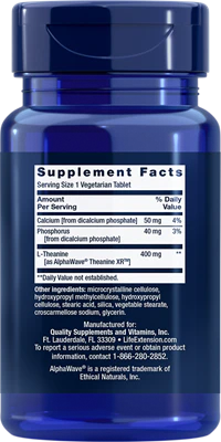 Life Extension Theanine XR™ Stress Relief - Image 2