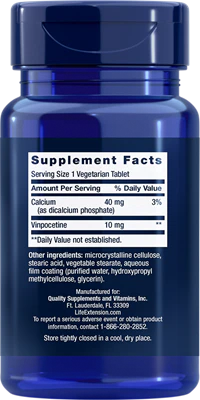 Life Extension Vinpocetine - Image 2