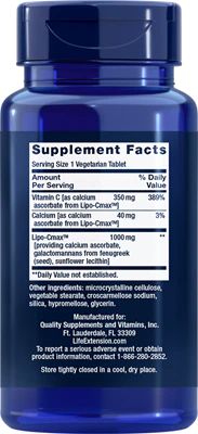 Life Extension Vitamin C 24-Hour Liposomal Hydrogel™ Formula - Image 2