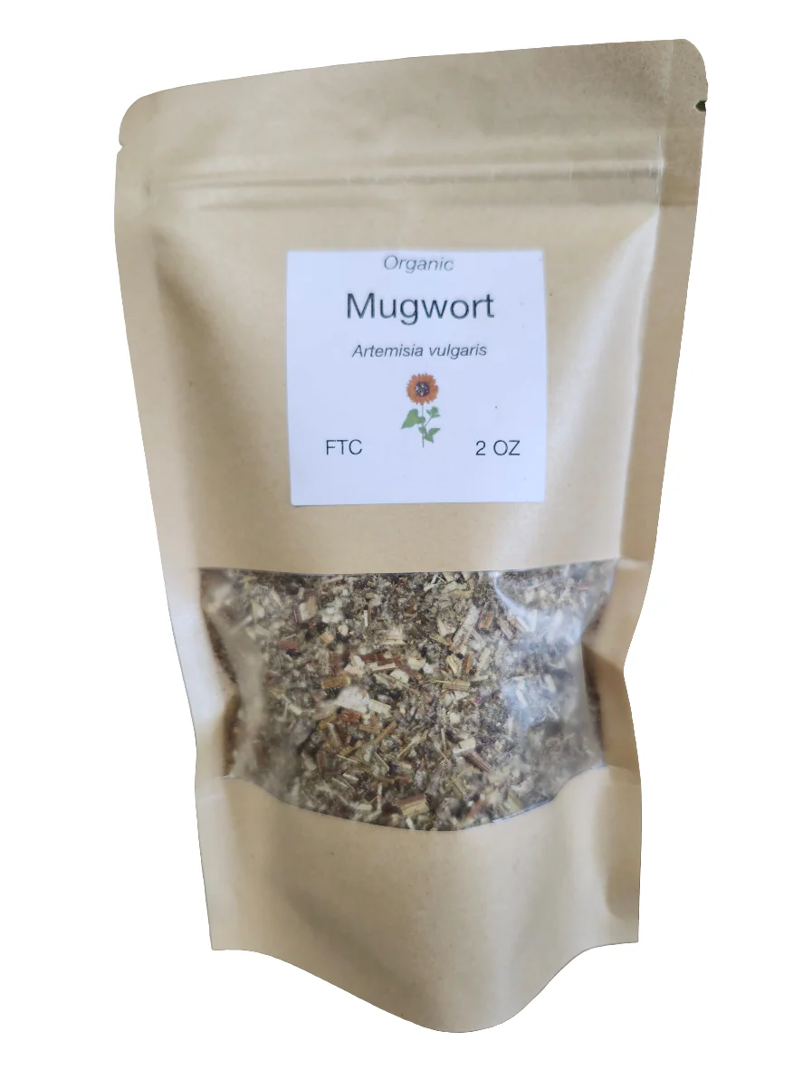 Mugwort Herb Cut & Sifted Organic - Image 3