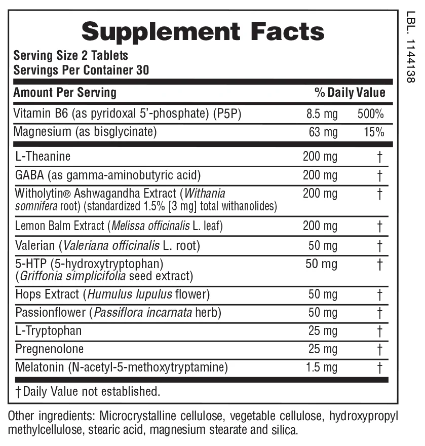 Nature's Plus Dreaminol® Tri-Phase Complex (60 Tabs) - Image 2