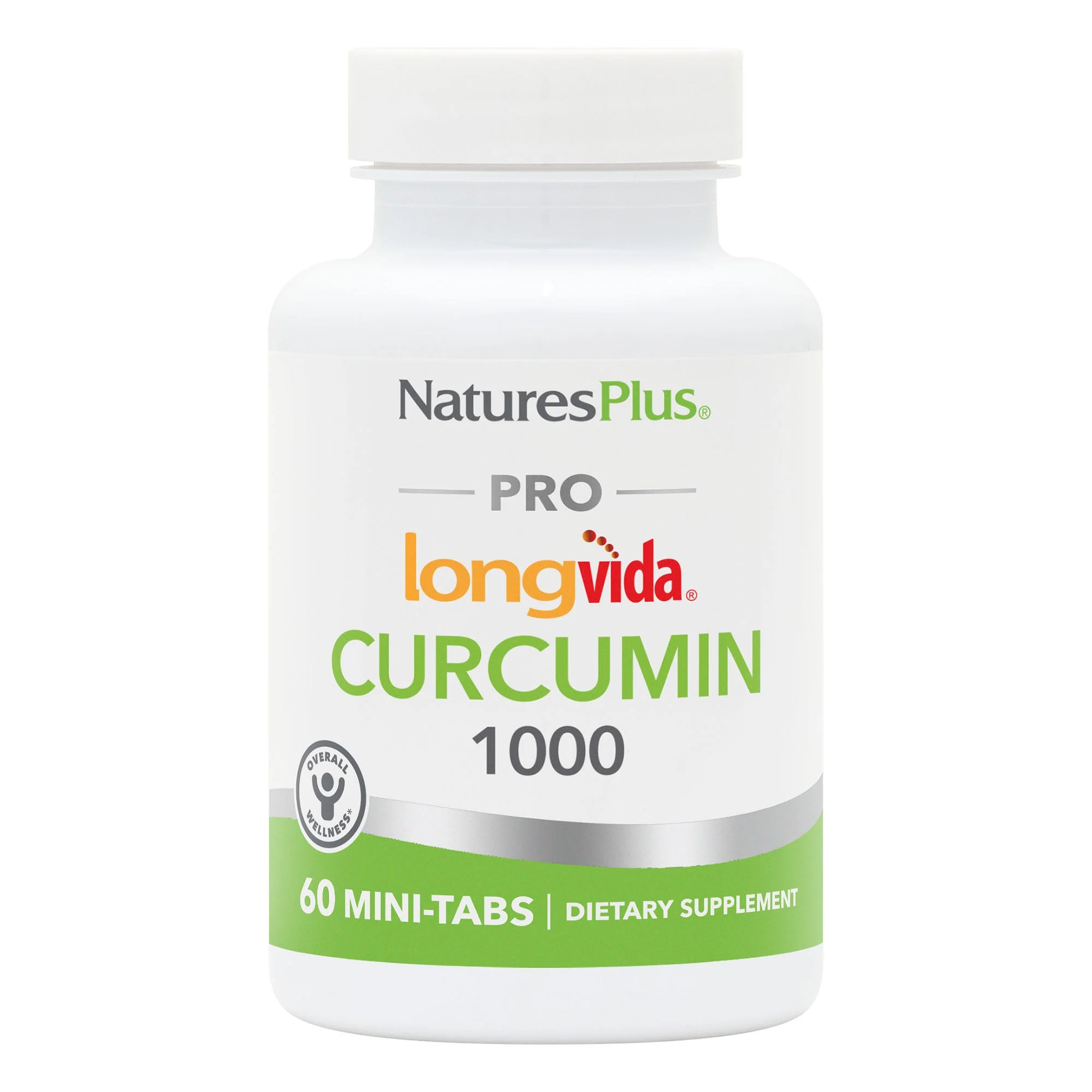 Natures Plus PRO Curcumin Longvida® 1000 MG (60 Mini-Tabs)