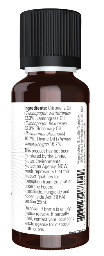 NOW Bug Ban™ Essential Oil Blend - Image 2