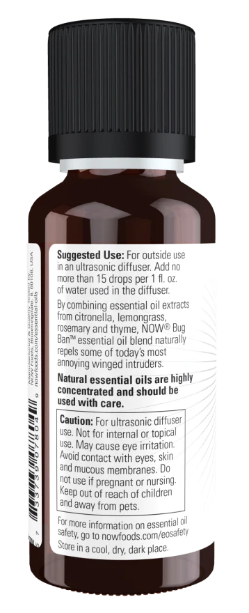 NOW Bug Ban™ Essential Oil Blend - Image 3