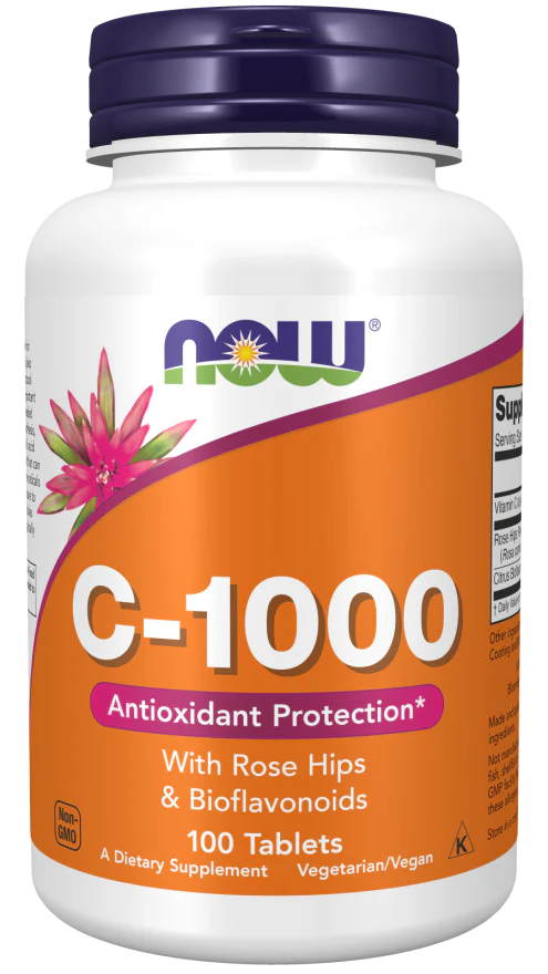 NOW Vitamin C-1000 (100 Tablets)