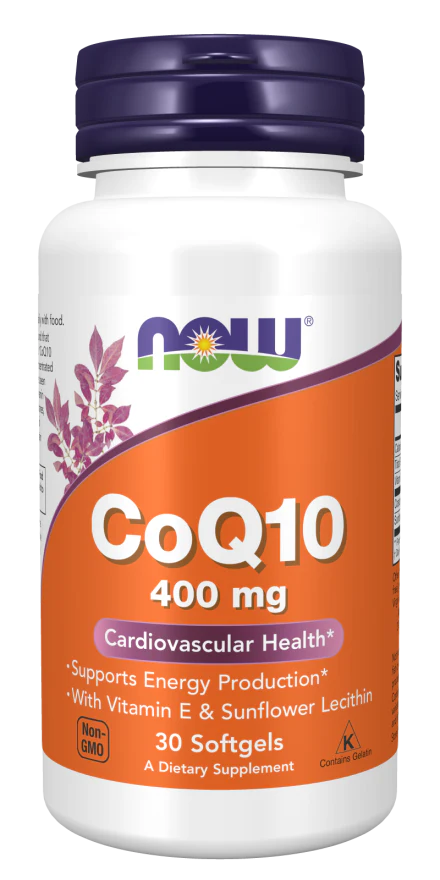 NOW CoQ10 400 mg (30 Softgels)
