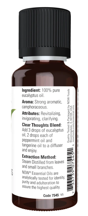 NOW Eucalyptus Globulus Oil - Image 2