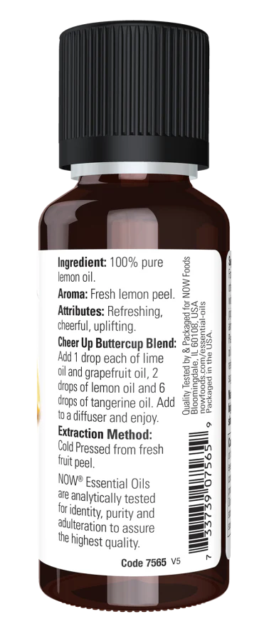 NOW Lemon Oil - Image 2