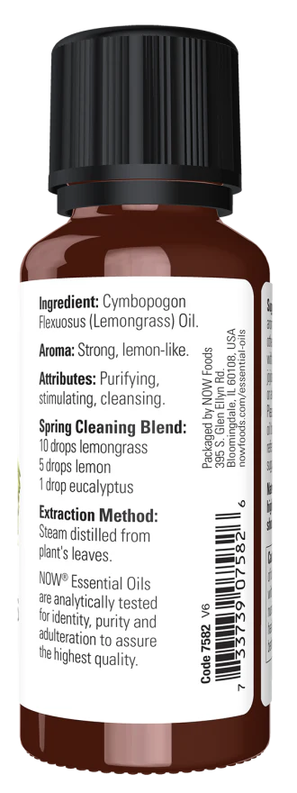 NOW Lemongrass Oil - Image 2