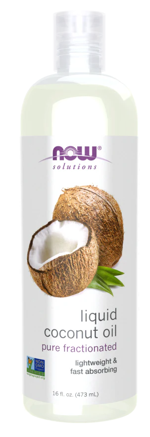 NOW Liquid Coconut Oil (16 fl oz)