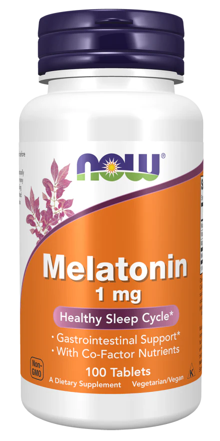 NOW Melatonin 1 mg (100 Tablets)