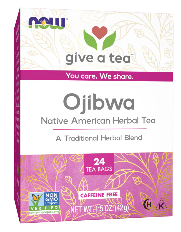 NOW Ojibwa Tea (24 Tea Bags)