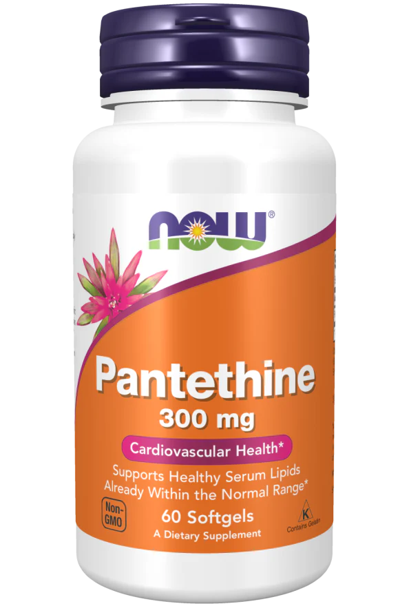 NOW Pantethine 300 mg (60 Softgels)