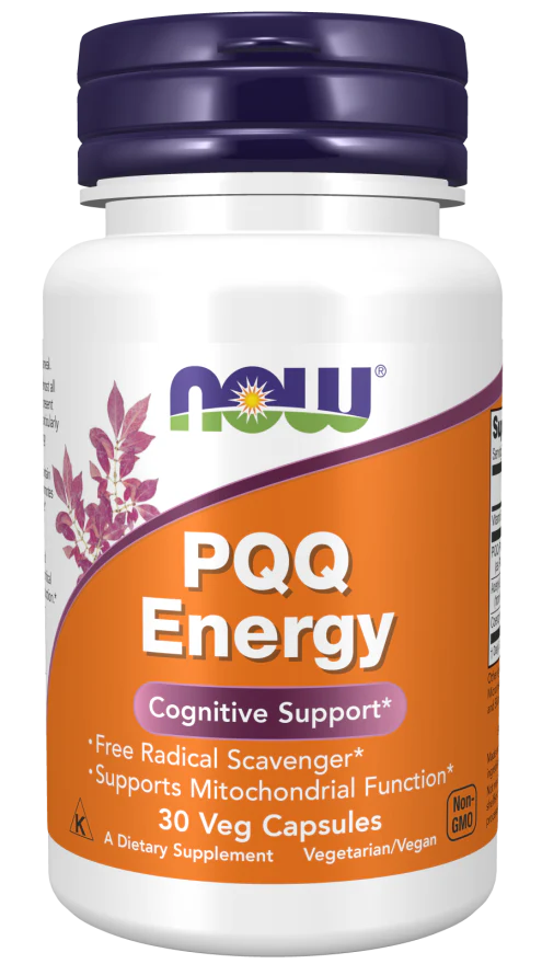 NOW PQQ Energy Veg Capsules