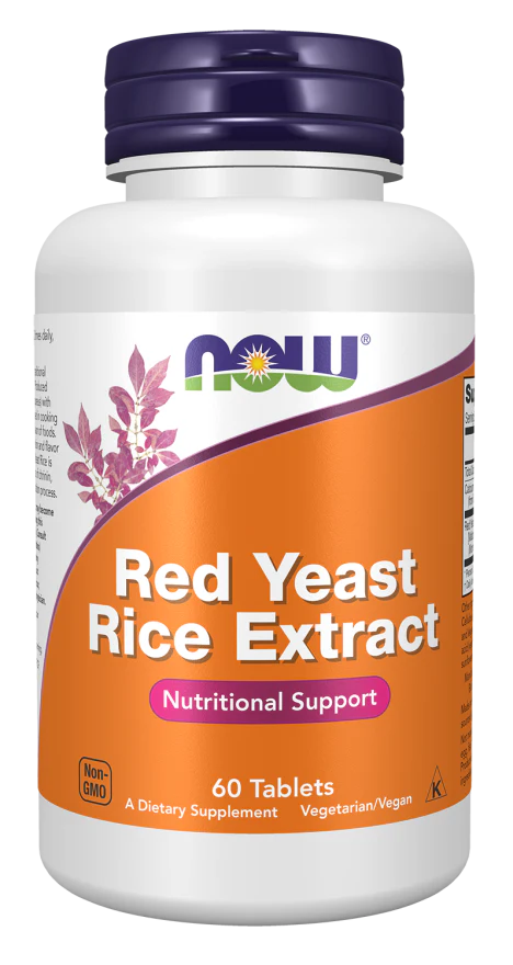 NOW Red Yeast Rice Extract (60 Tablets)