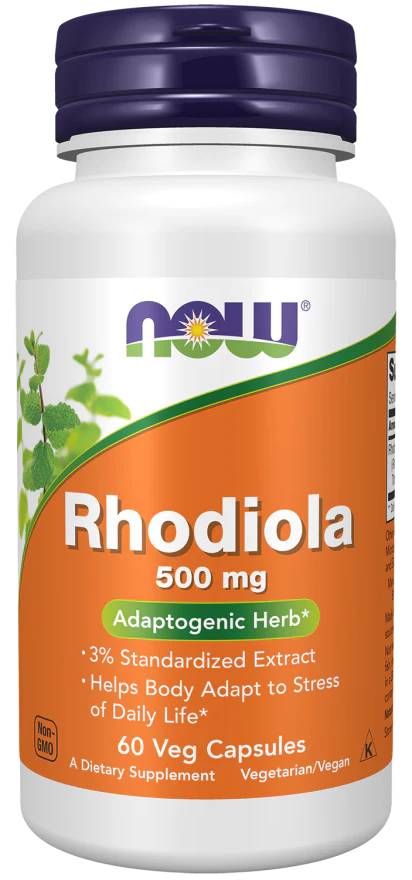 NOW Rhodiola 500 mg (60 Veg Caps)