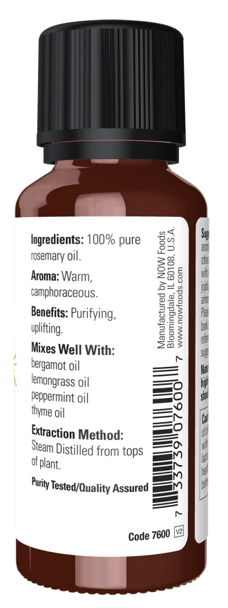 NOW Rosemary Oil - Image 4