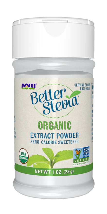 NOW BetterStevia® Extract Powder, Organic (1 oz)