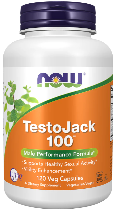NOW TestoJack® 100 (120 Veg Caps)