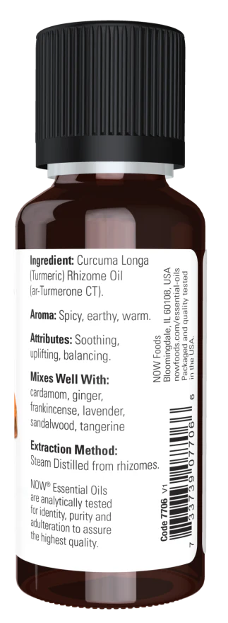 NOW Turmeric Oil - Image 2