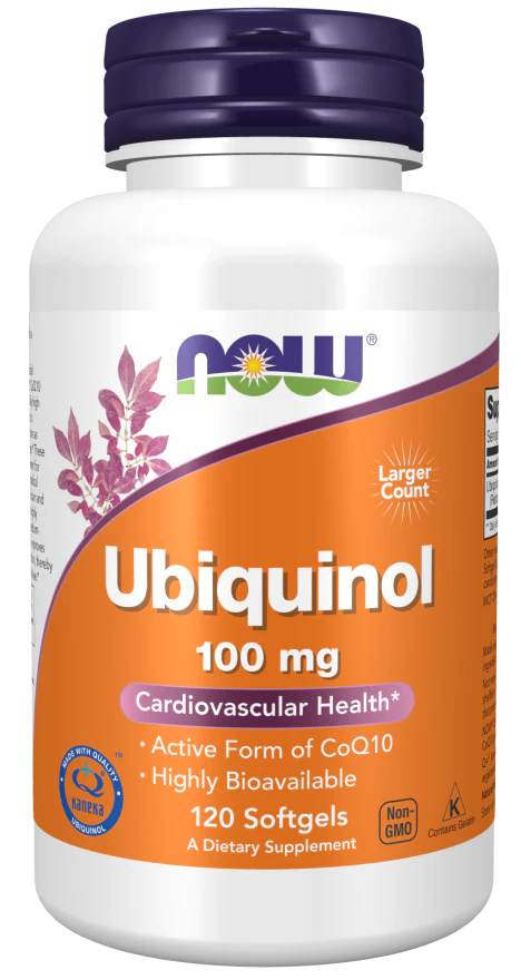 NOW Ubiquinol 100 mg (120 Softgels)