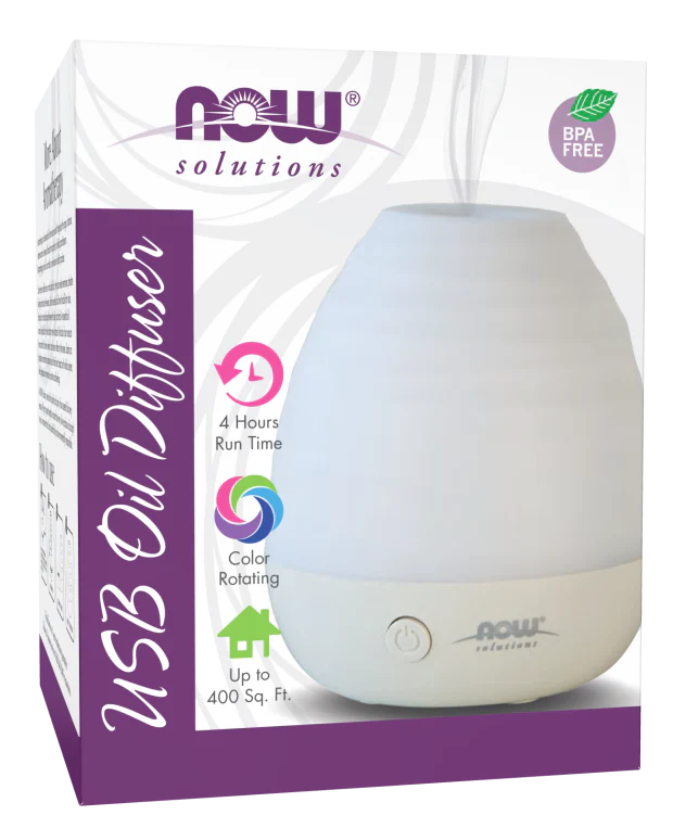 NOW Ultrasonic USB Essential Oil Diffuser
