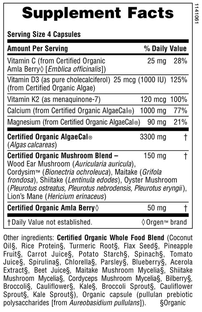 Natures Plus Source of Life® Garden Bone Support Capsules - Image 2