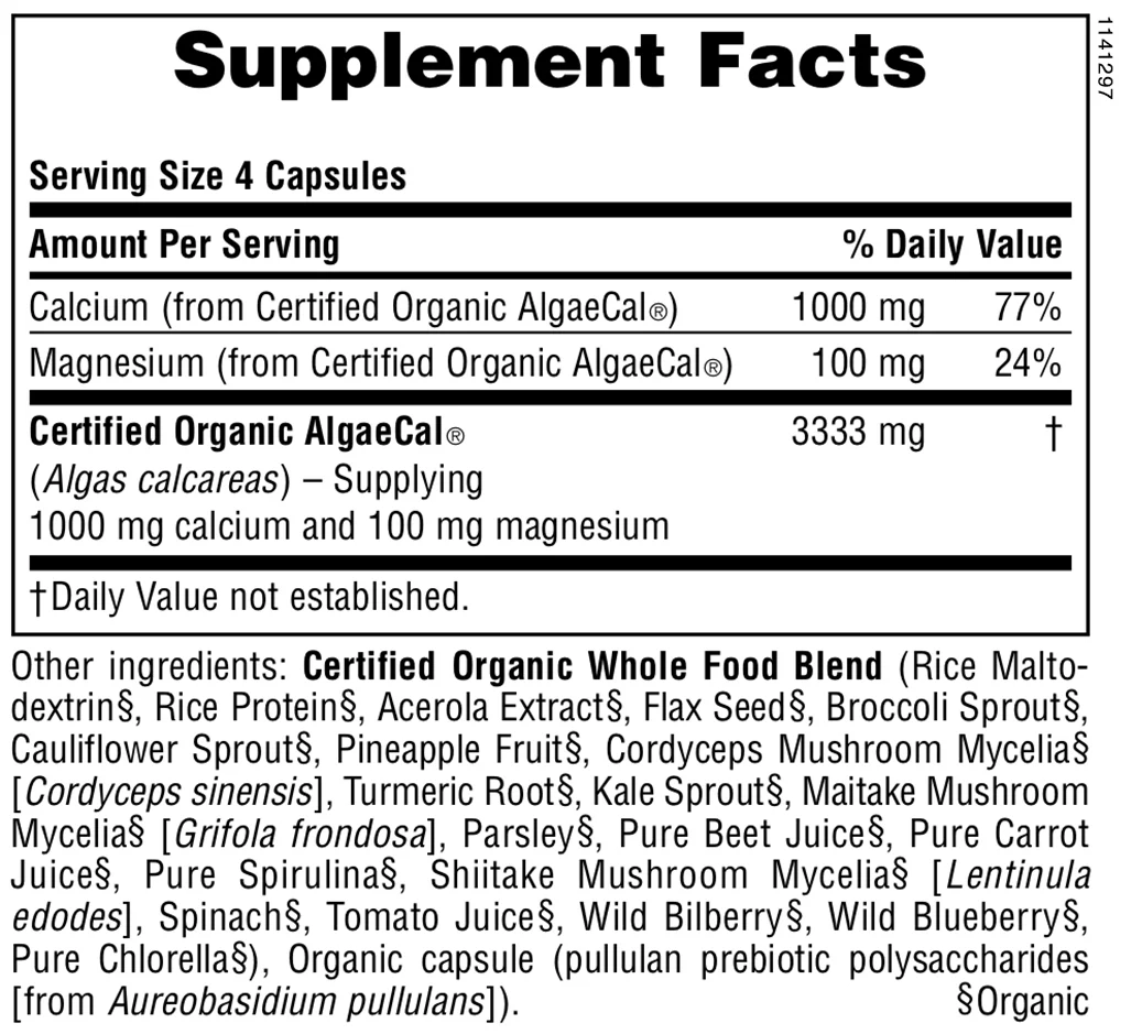 Natures Plus Source of Life® Garden Calcium Capsules - Image 2