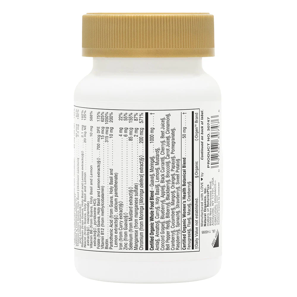 Nature's Plus Source of Life® Garden Women’s Once Daily Multivitamin Tablets (30) - Image 3