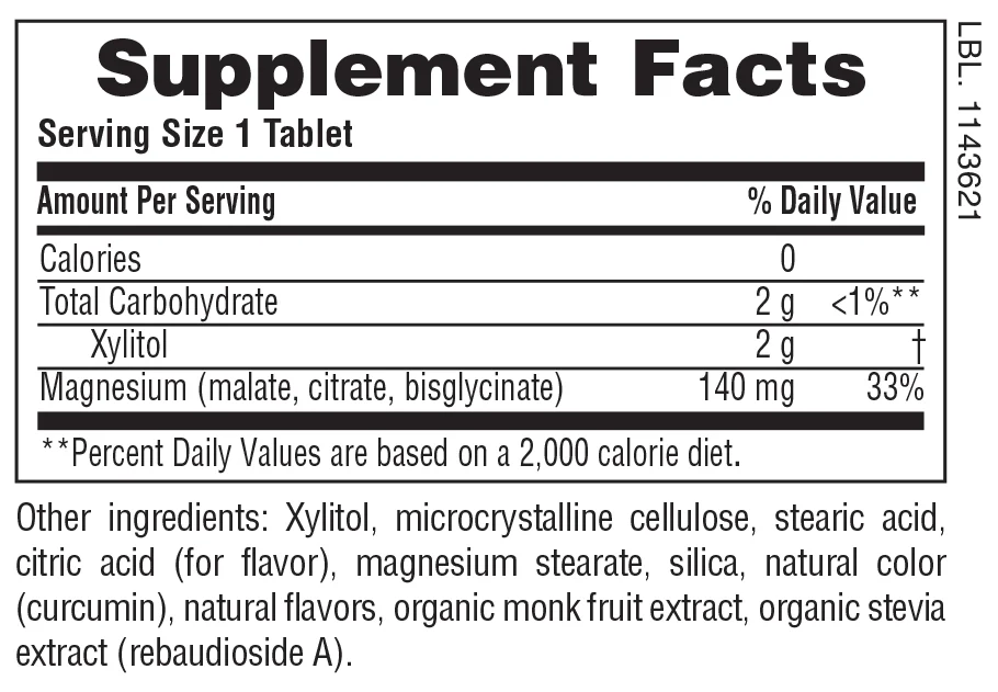 Natures Plus KalmAssure® Magnesium Chewables - Image 2