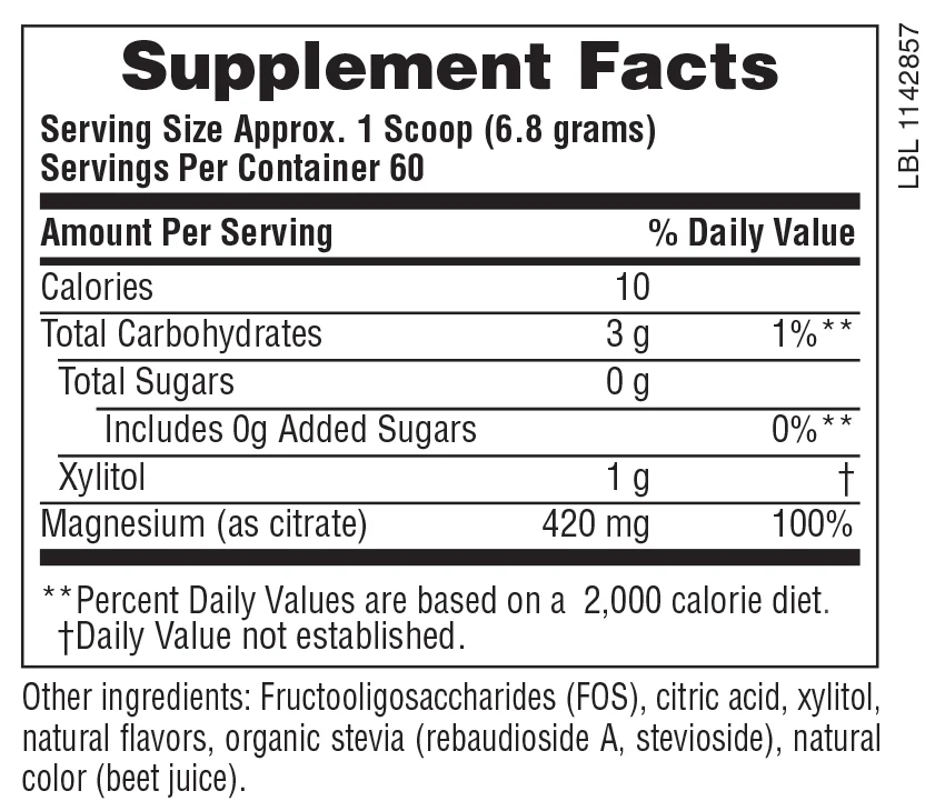 Natures Plus KalmAssure® Magnesium Powder - Pink Lemonade - Image 2