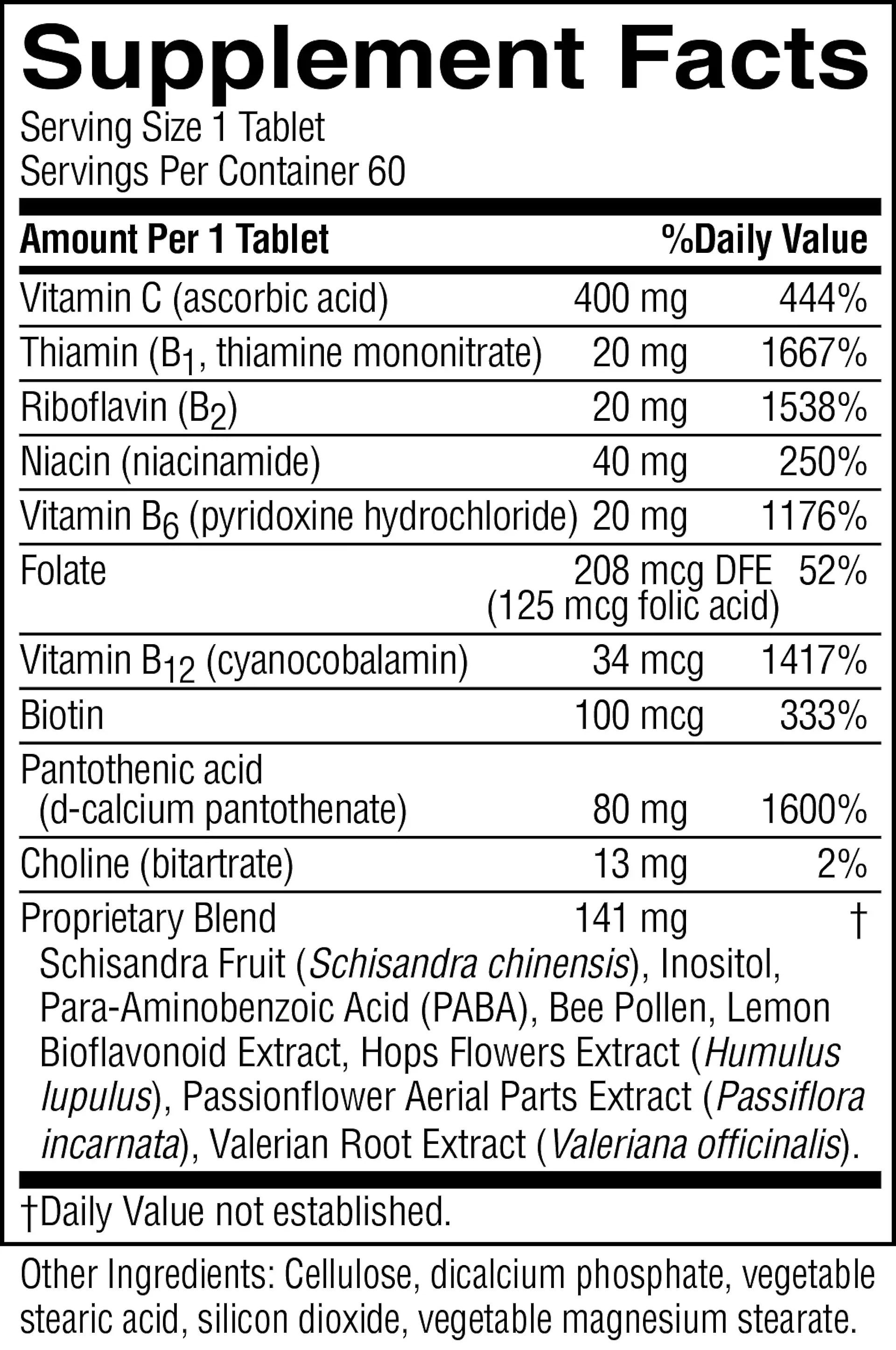 Nutri-Calm® (60 tabs) - Image 2