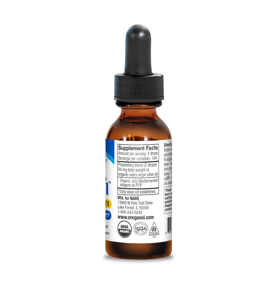 Oreganol P73 Liquids – The Original Wild Mediterranean Oregano Oil - Image 3