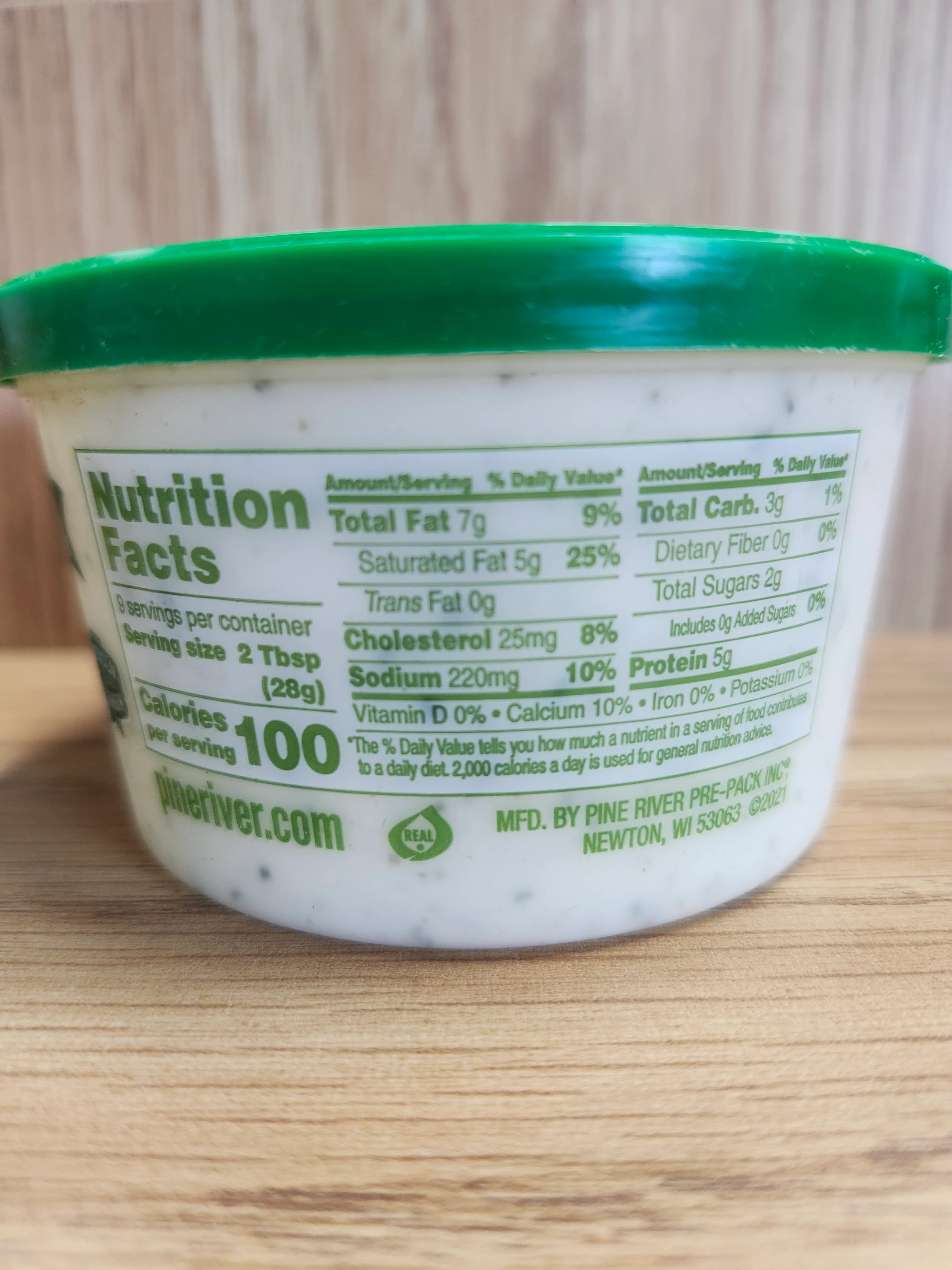 Pine River Garlic & Herb Cheese Spread - Image 2