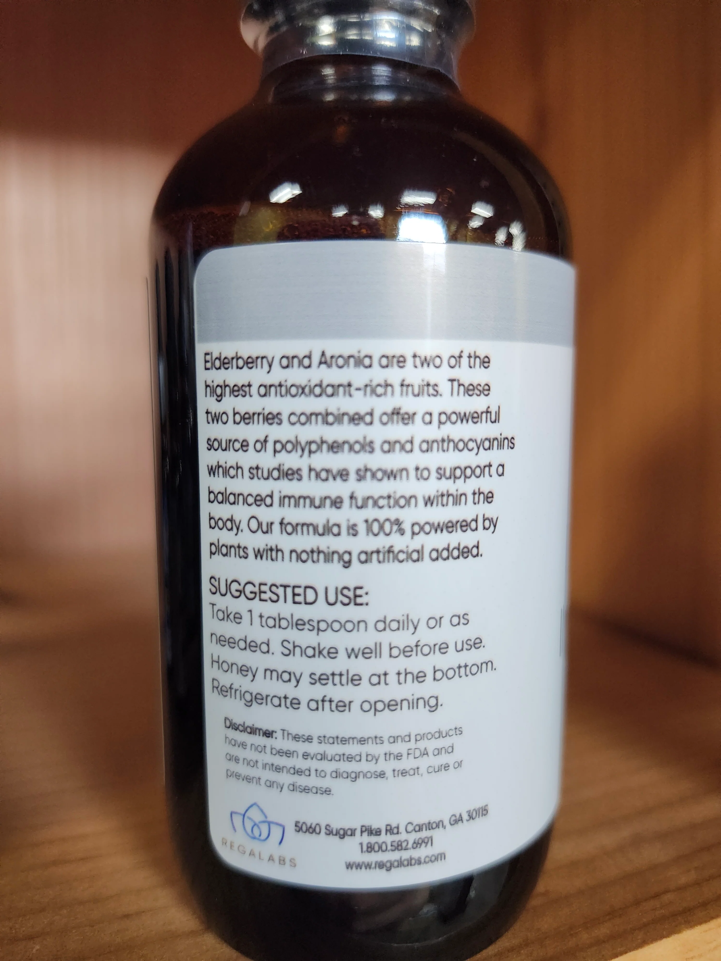 Regalabs Organic Elderberry Syrup - Image 3
