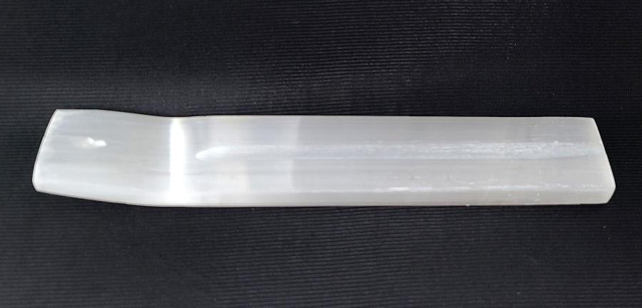 Selenite Incense Burner 7-8"L - Image 3