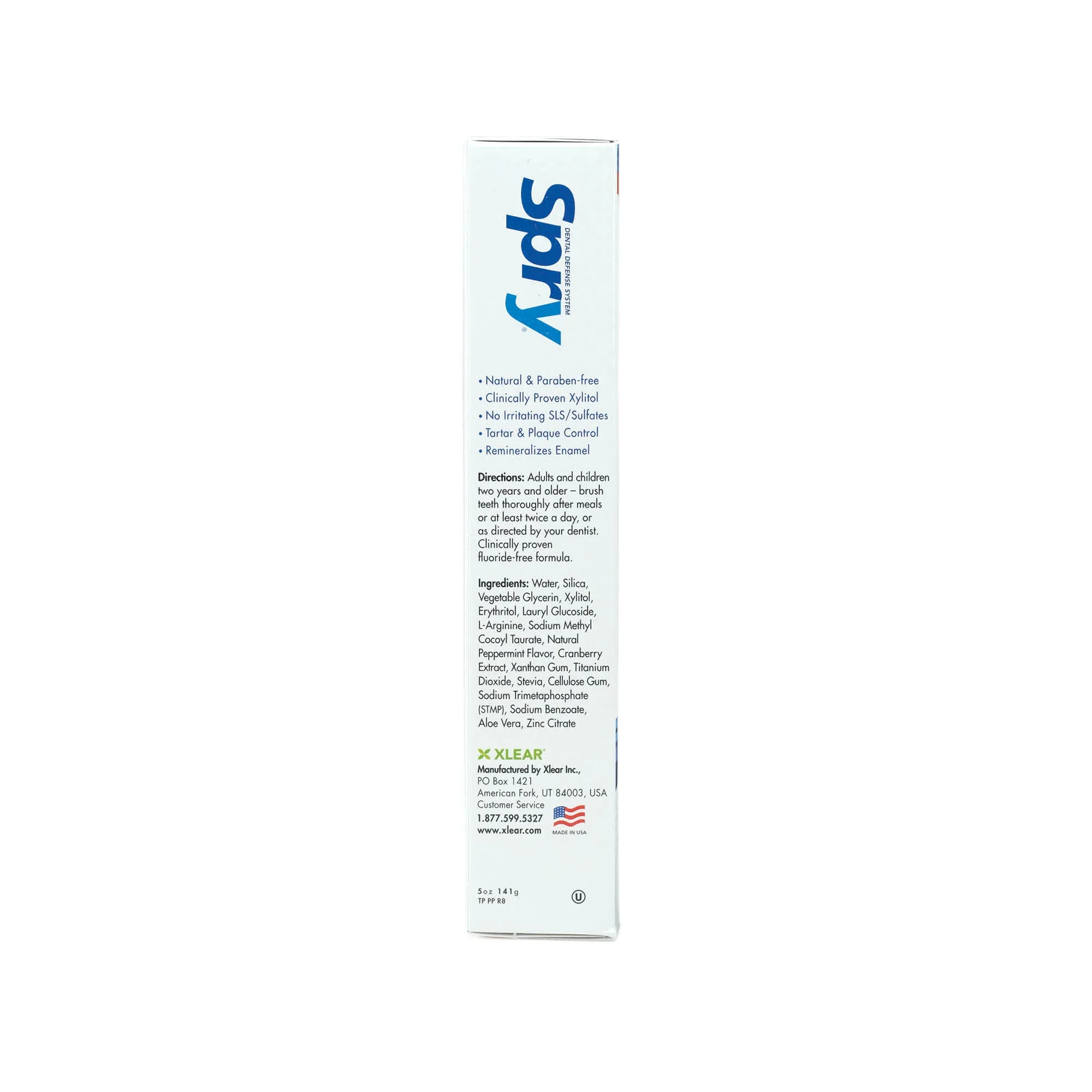 Spry TARTAR CONTROL FLUORIDE-FREE TOOTHPASTE - Image 2