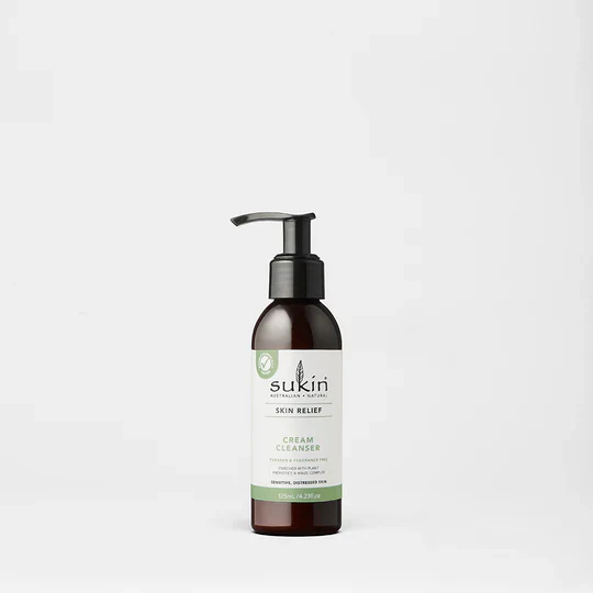 Sukin Skin Relief Cream Facial Cleanser 4.23 fl. oz.