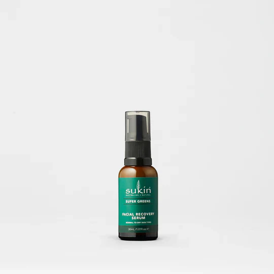 Sukin Super Greens Facial Recovery Serum 1.01 fl. oz.