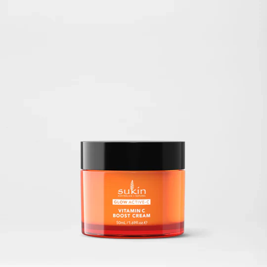 Sukin GLOW ACTIVE-C Vitamin C Boost Facial Cream 1.69 fl. oz.