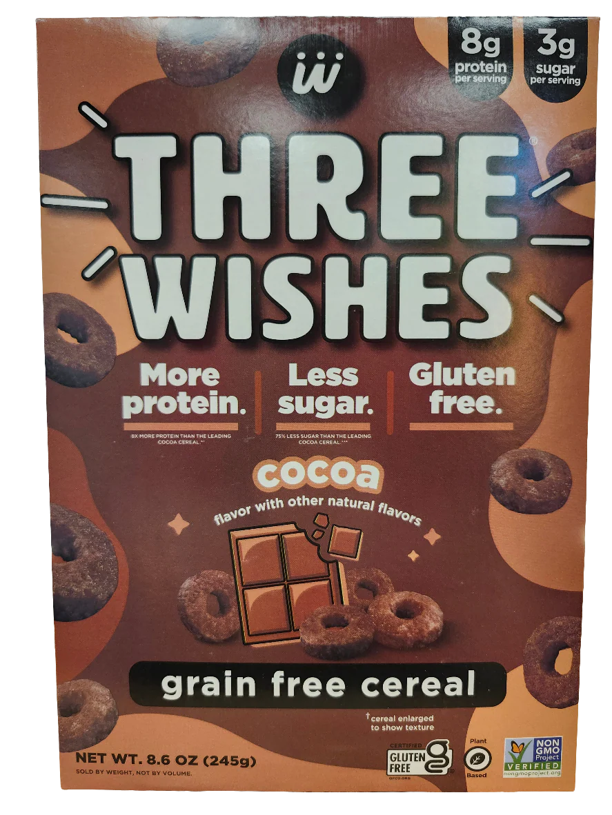 Three Wishes Cocoa Grain Free Cereal