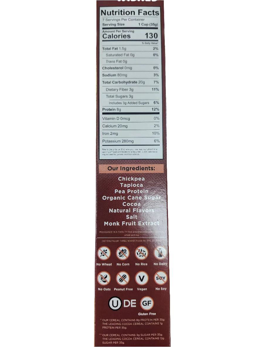 Three Wishes Cocoa Grain Free Cereal - Image 2